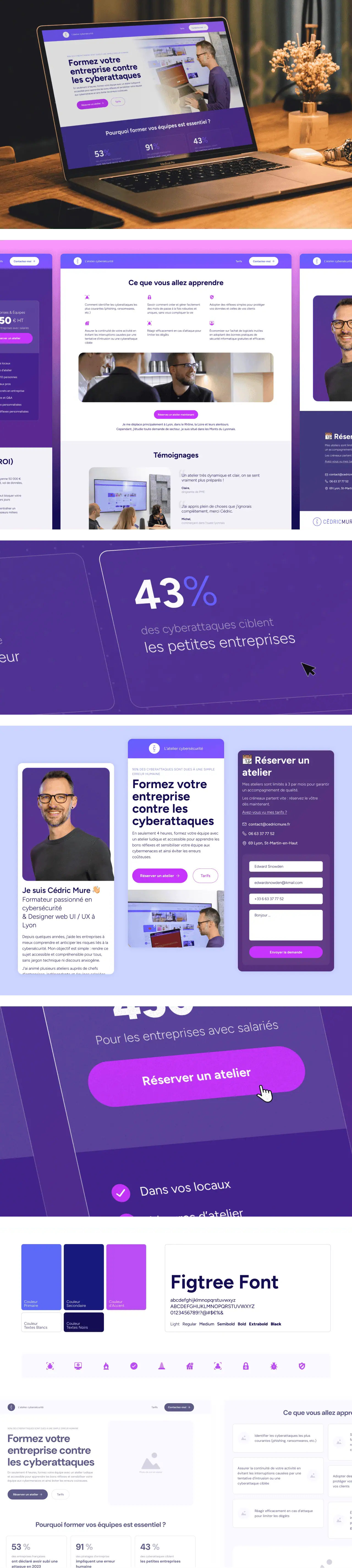Expert en design de landing page en secteur tech